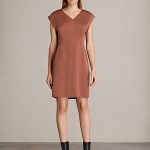 AllSaints Copper Elsie Dress UK 4/US 0